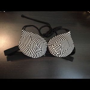 Victoria Secret Geometric Banded Bikini Top